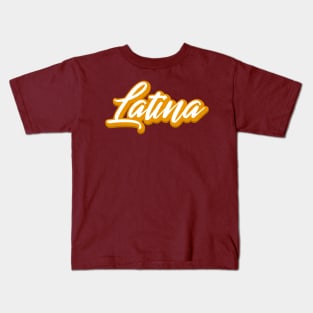 Latina - Vintage design Kids T-Shirt